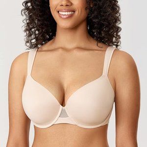 Aisilin Nude Seamless Underwire Bra 38D NEW